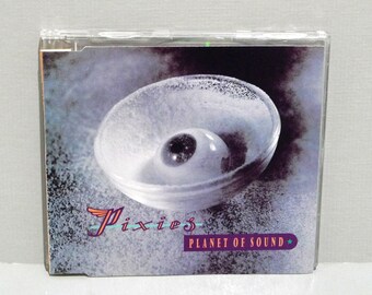 Pixies - Planet of Sound CD 1991 - 4 Song CD Single / Vintage UK Import Compact Disc / Kim Deal - Frank Black / Build High - Mohawk Music