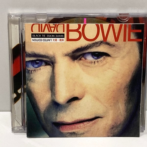 David Bowie Best Of 2 CD Set - Black Tie White Noise Limited Edition Compact Discs - Greatest Hits EMI Taiwan import -  Mohawk Music Records