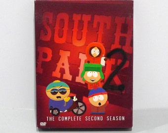 South Park - The Complete Second Season DVD Set - Matt Stone, Trey Parker Comedy Central Kyle Stan Cartman Kenny Mohawk Music Records