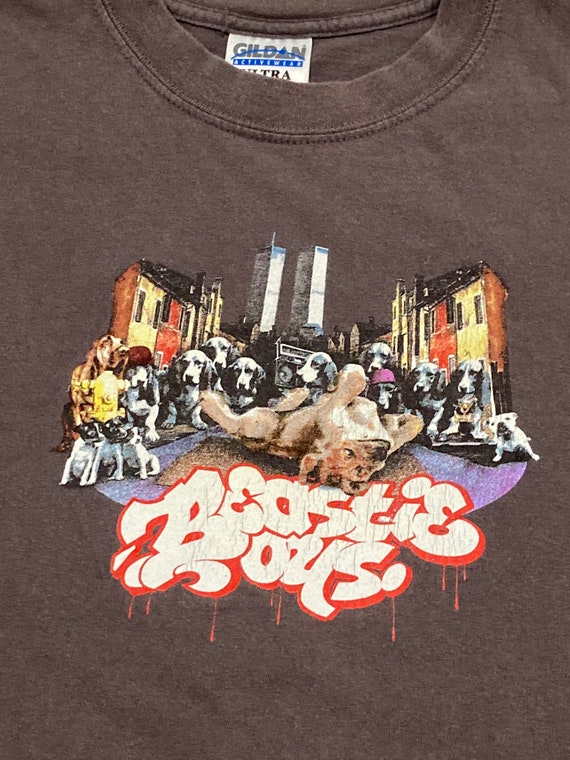 Beastie Boys T Shirt Vintage 1990's Hound Dog Boo… - image 2