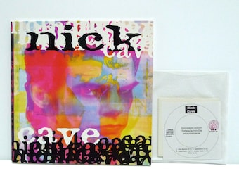 Nick Cave Book (95pgs) with 3" Mini CD 1995 - Stampa Alternativa Softcover with Compact Disc 4 Songs - Import from Italy - Mohawk Music