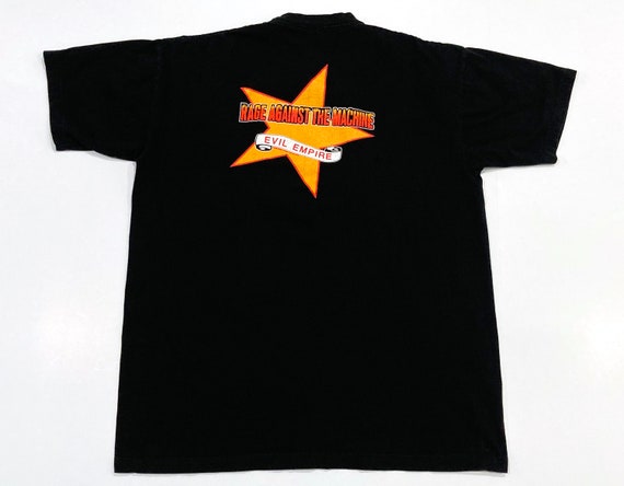 Rage Against the Machine Evil Empire T Shirt Vintage 1996 RATM E