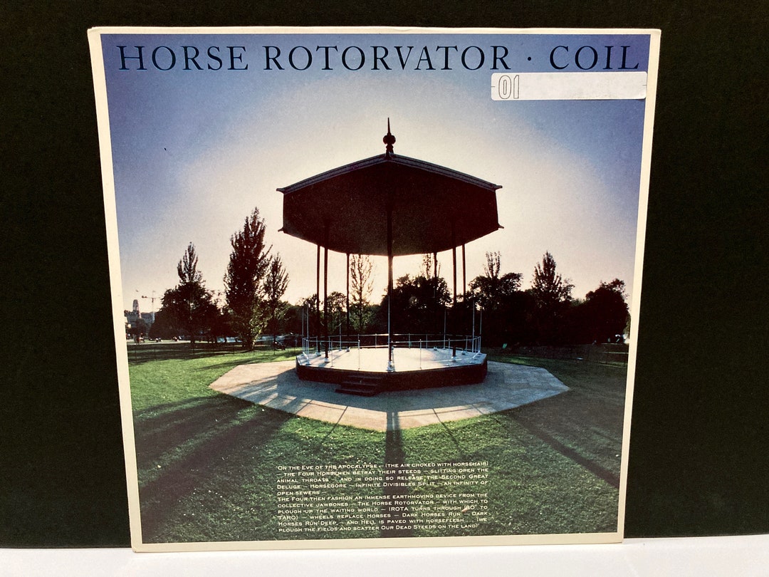 Coil Horse Rotorvator Gold Transparent Colored Vinyl Etsy