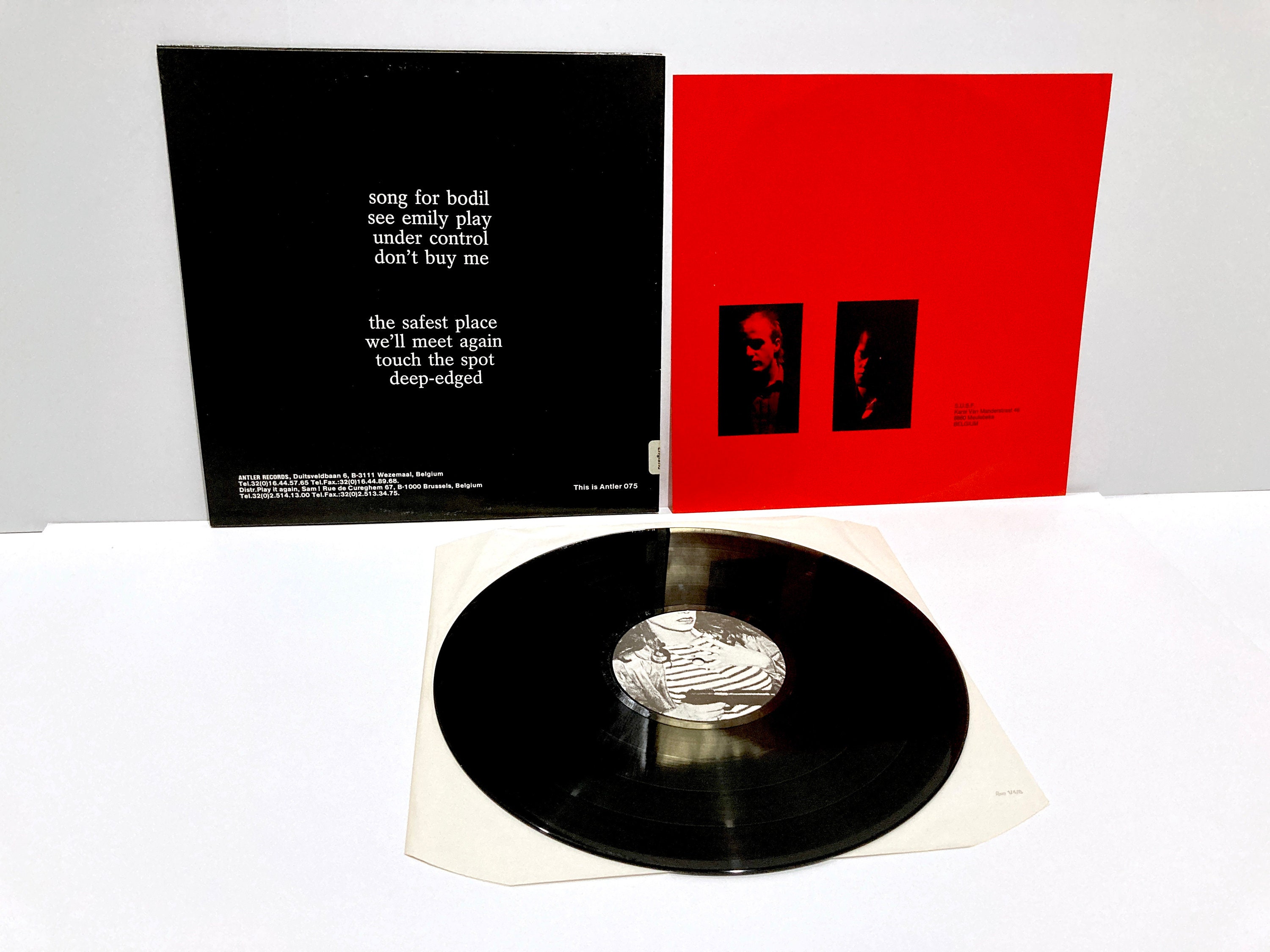 Sigmund Und Sein Freund - See Emily Play - Vinyl Record Belgium import Vintage 1988 Industrial Electro Wave Techno DJ Band MohawkMusic Store
