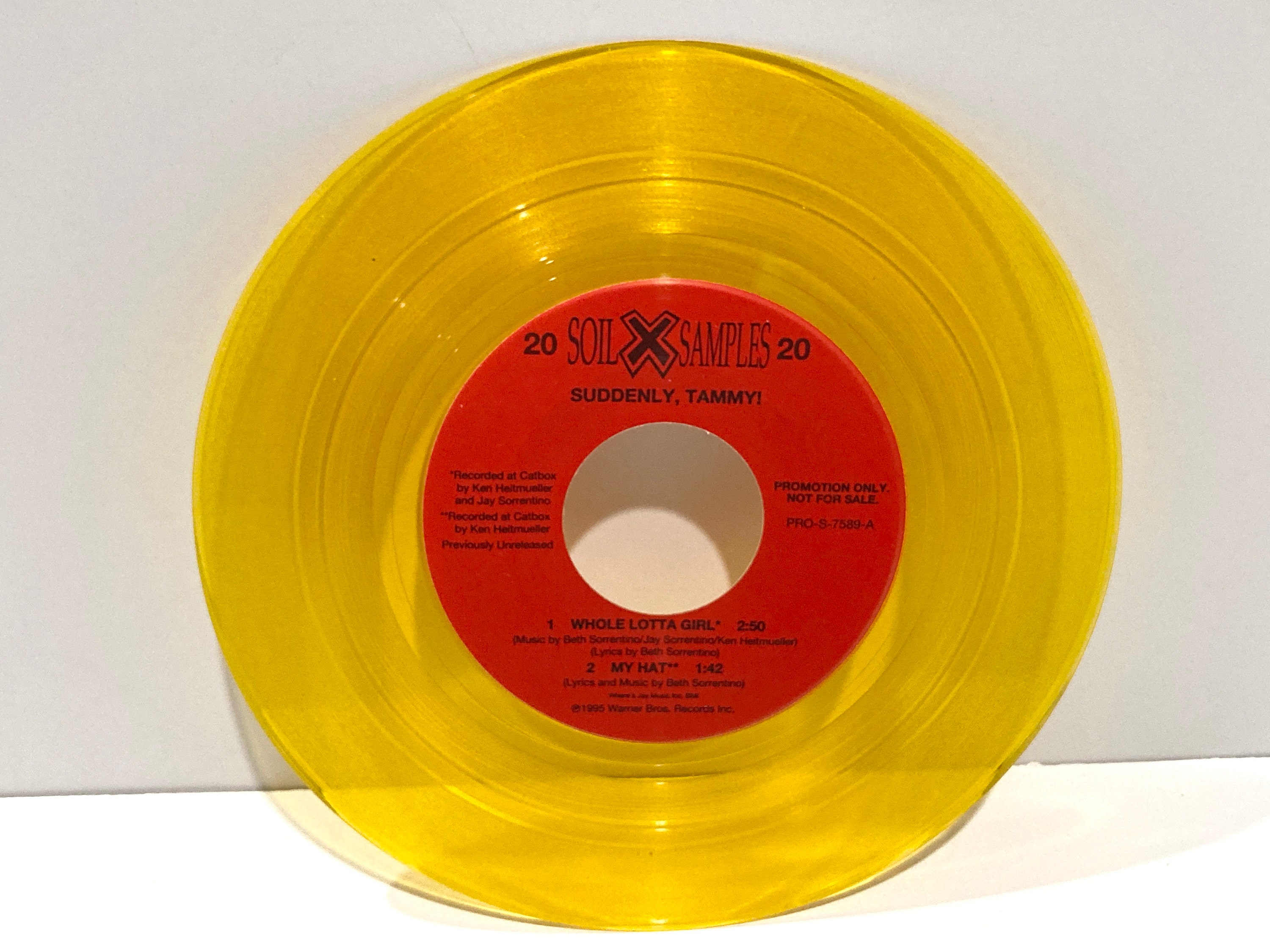 Suddenly Tammy Gold Colored Vinyl Record 7-inch Single 4 Songs