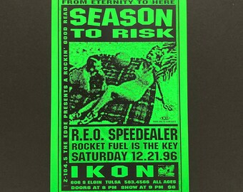 Experimental Audio Research Concert Poster 1996 Kozik Kilowatt - Etsy