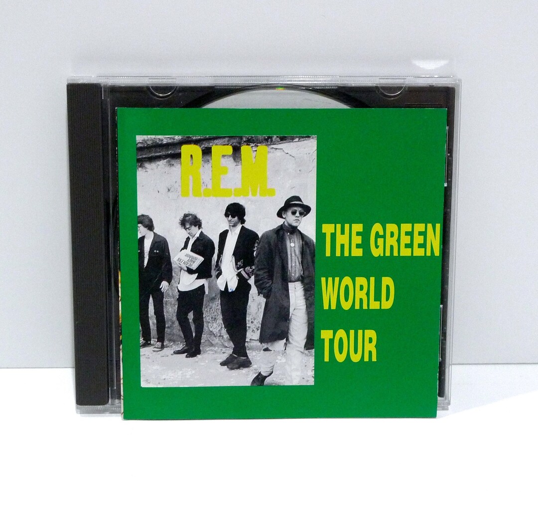 REM CD - the Green World Tour Vintage 1989 Live Concert Perugia Italy ...