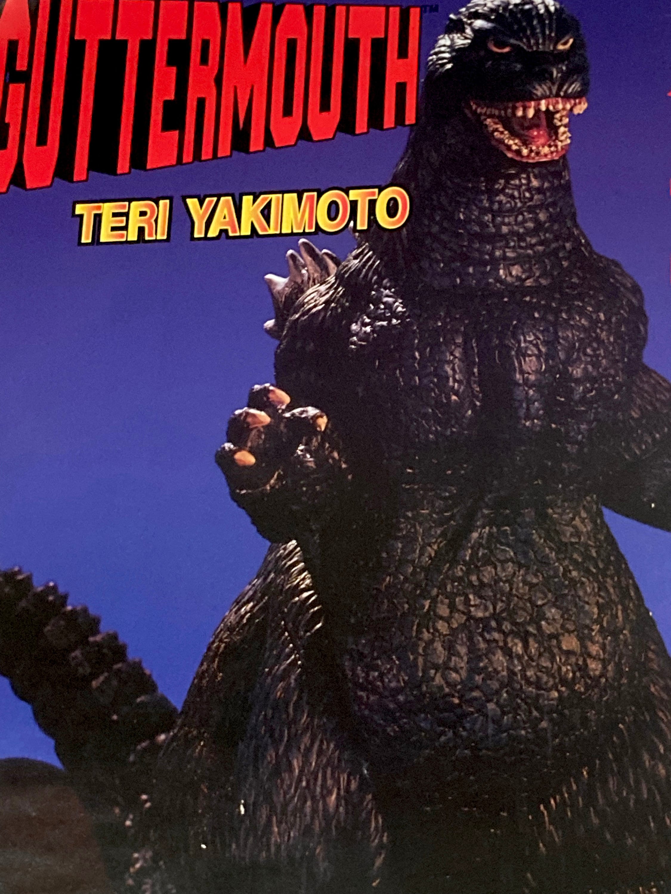 Guttermouth Teri Yakimoto Poster Godzilla Monster Japan Text