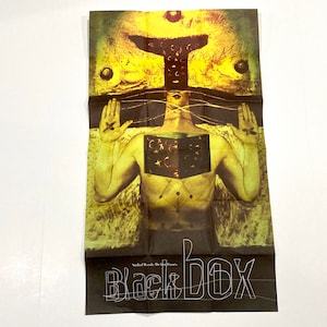 Póster original de Wax Trax - Primeros 13 años 1994 - Retrospectiva en vídeo KMFDM / Laibach / Revco / Psychic TV / Thrill Kill Kult / Mohawk Music
