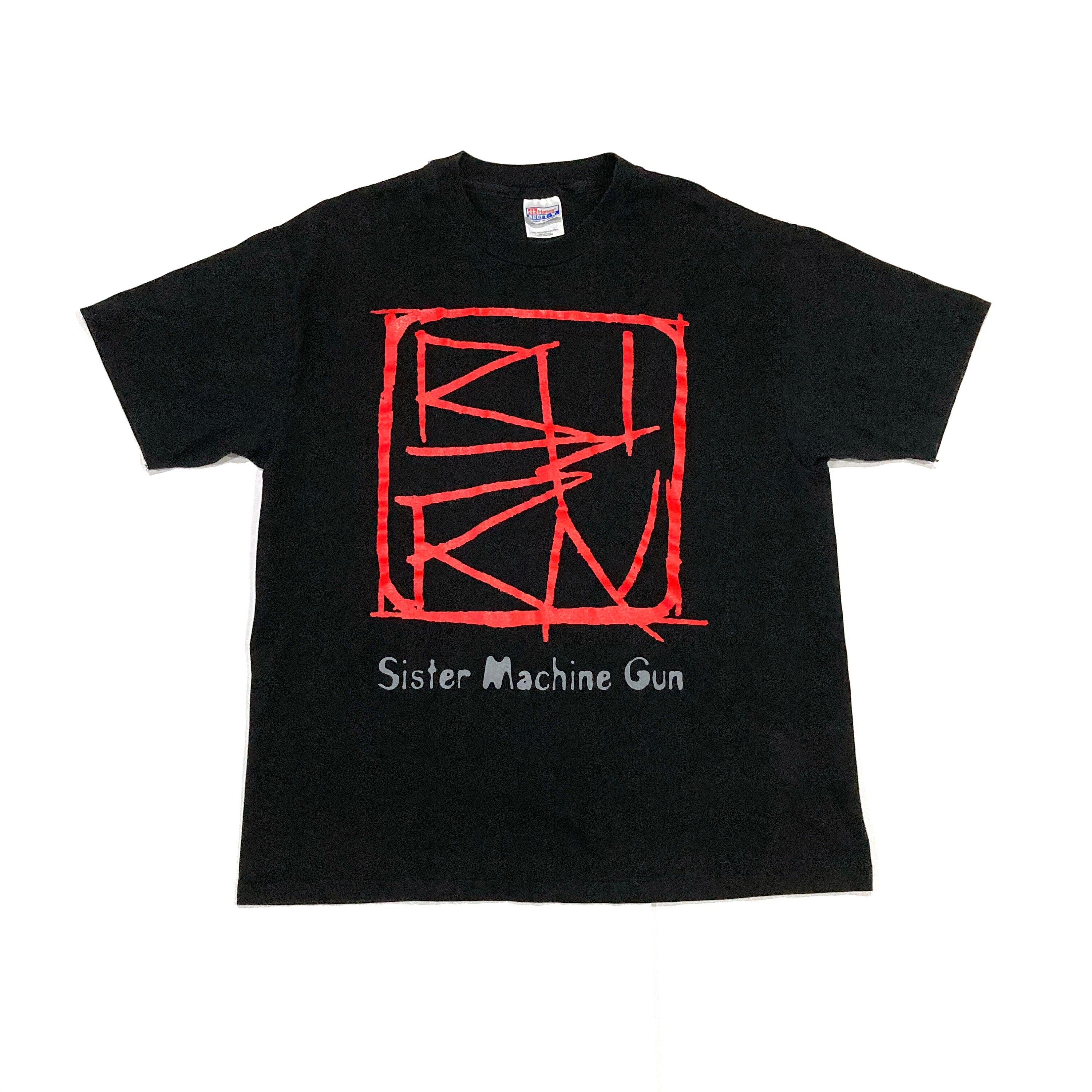 Sister Machine Gun T-shirt Vintage 1995 Burn Concert Tour Tee - 2 