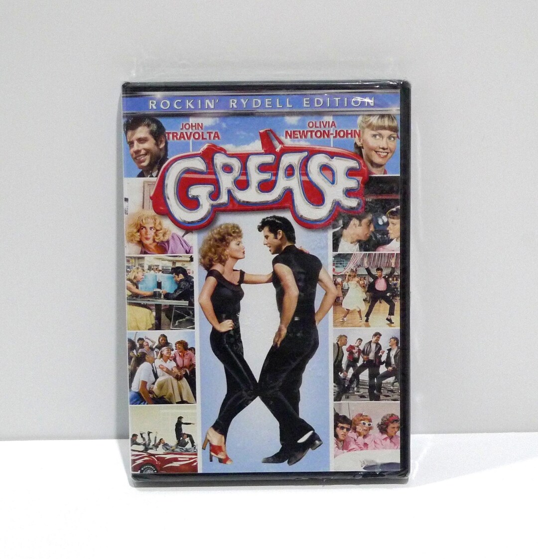 Reissue Dvd Grease DVD 1978 / 2000s (sealed) Reissue - New NIP - Rockin Rydell ...