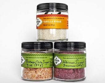 Sugar Set - Vanilla - Hibiscus - Birdseye Chile