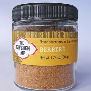 Berbere - North African spice blend and recipes - 1 to 8 oz
