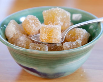 Crystallized or Candied Ginger - 4 oz to 1 pound