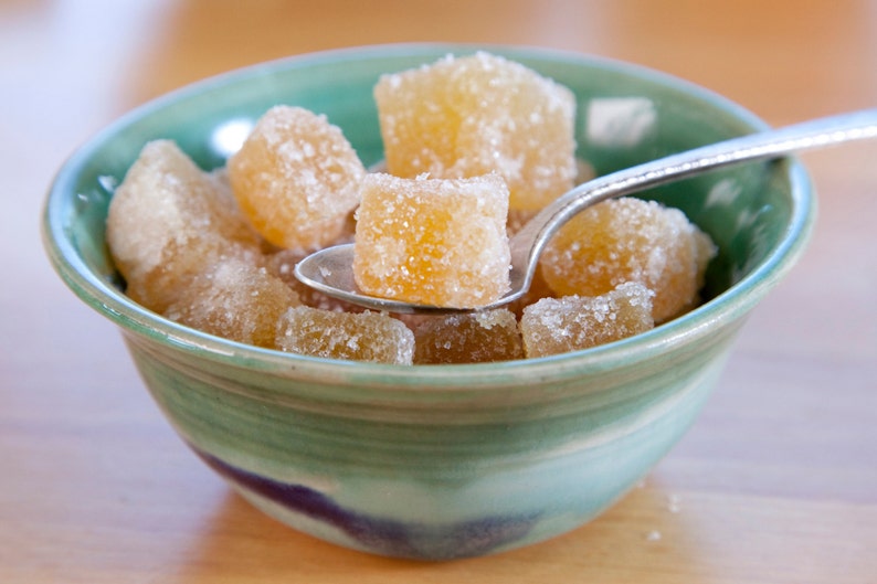 Crystallized or Candied Ginger 4 oz to 1 pound image 1