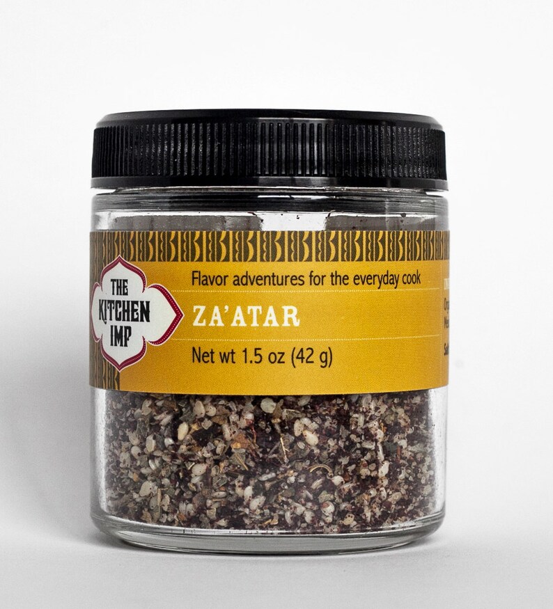 Zaatar Spice Blend Middle Eastern Palestinian 1 to 8 Oz Etsy
