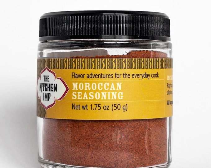 Moroccan Seasoning - Spice blend - North African -- and recipe - 1 to 8 oz