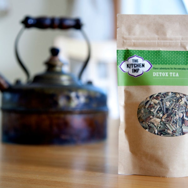Organic Detox Tea - Decaffeinated herbal tea - 2.5 oz or more
