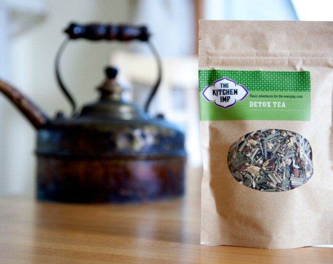 Organic Detox Tea Decaffeinated Herbal Tea 2.5 Oz or More Etsy