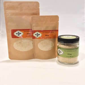 Hing - Asafoetida - low FODMAP - 1 - 8 oz
