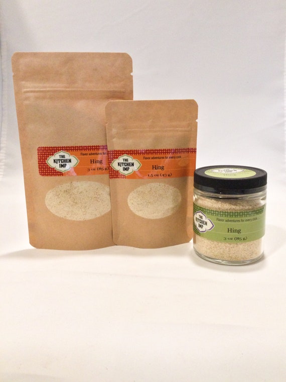 Hing Asafoetida Pure or Blended Low FODMAP 1 16 Oz Etsy