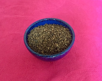 Espresso Salt - Delicious Finishing Salt - 1.25 oz, 2.5 oz, 5 oz, or 1 pound
