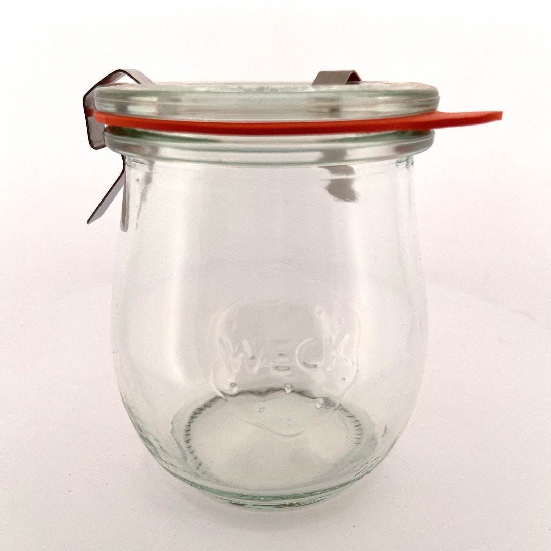 Five CLEAR Screw-top BEAD CONTAINERS Many Uses 