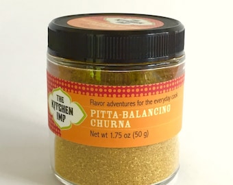 Pitta Churna -- Ayurvedic Balancing Spice Blend - 1 oz, 2.25 oz oz, 4.5 oz or 8 oz