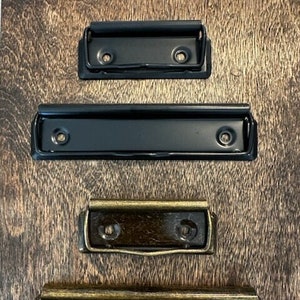 Clips de carpeta de metal Clips de portapapeles Clips de presentador de cheques Clips de tablero de menú de restaurante - Hardware de menú - Clips de menú