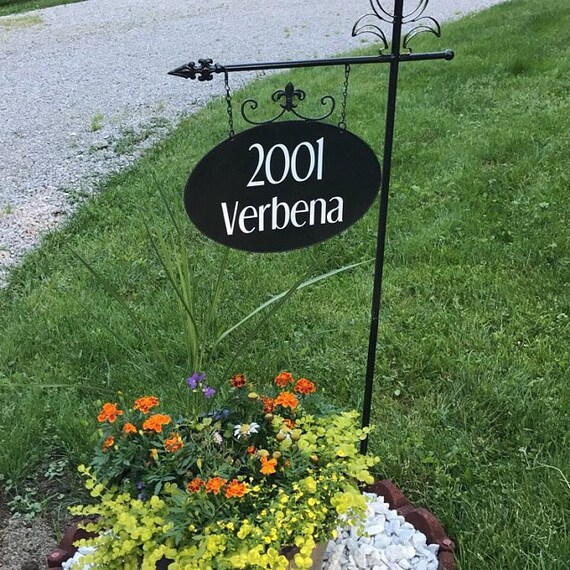 Custom 10x16 Metal Yard/Garden Sign with Stake Etsy