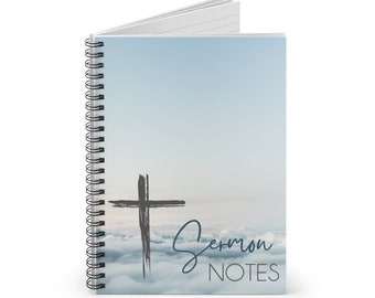 Spiral Notebook - Sermon Notes