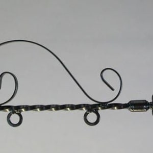 12&quot; Light Duty Scroll Blade Sign Bracket - NO SIGN