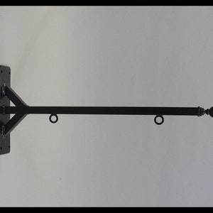 28.5&quot; Straight Blade Sign Bracket - For Maximum 24&quot;W Sign - NO SIGN