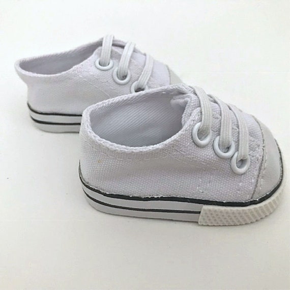 Pink Glitter and Stars Tennis Shoes Sneakers for 18/" American Girl Doll Clothes