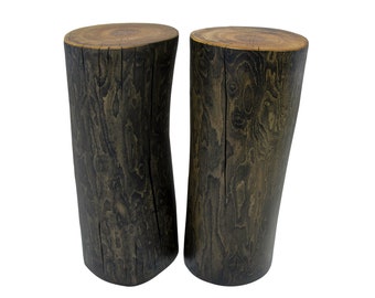 Nancy's Stump Side Tables - Sourwood