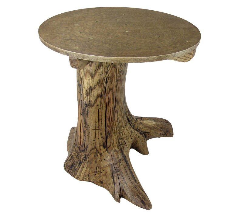 Dave & Sarah's Tree Stump Dining Table Oak Etsy