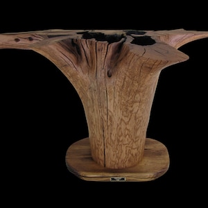 Tree Stump Dining Table - Red Oak