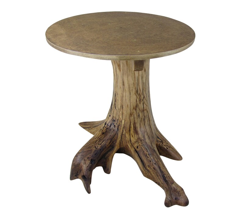 Dave & Sarah's Tree Stump Dining Table Oak Etsy