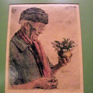 ローテンブルクの街並み　絵画　版画　エッチング　ドイツ画家ポール・ガイスラー作 ローテンブルクの街並み 絵画 版画 エッチング ドイツ画家ポール