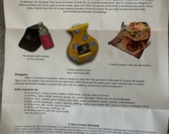 BeJeweler Pro Hot Fix Rhinestone Setter and rhinestones