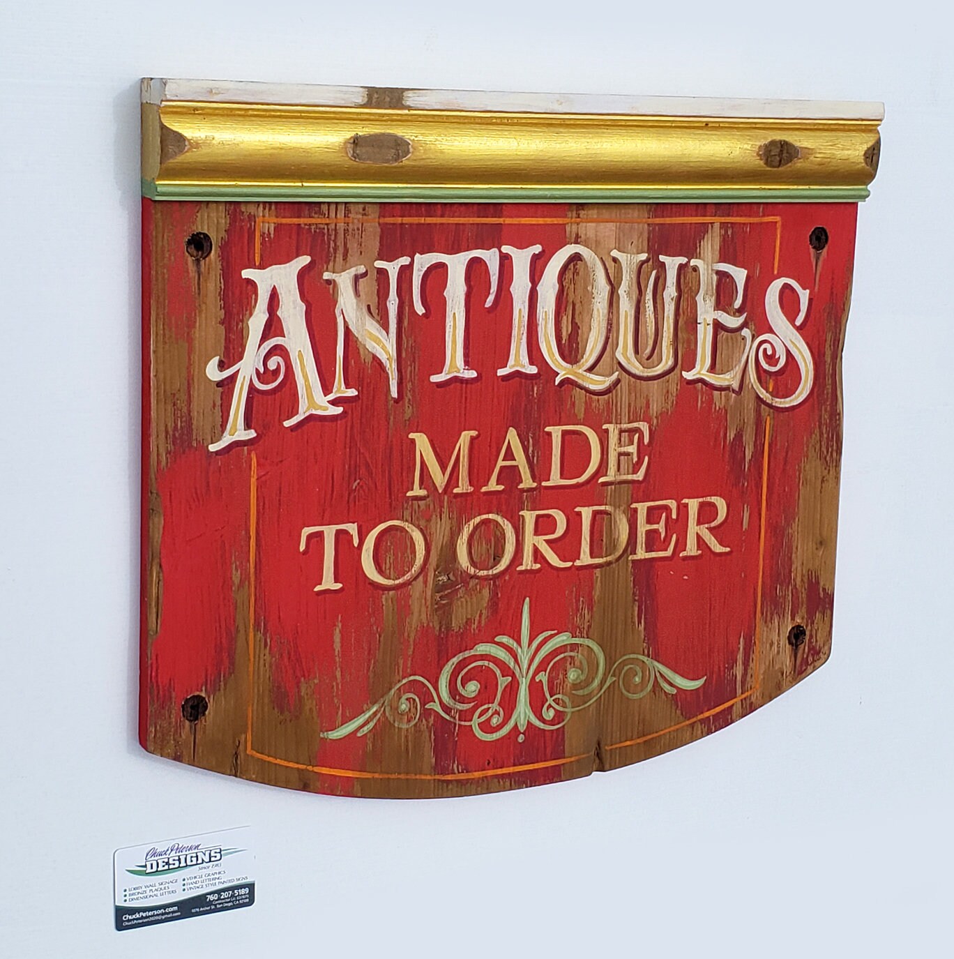Antiques Made to Order Humorous Sign - Etsy