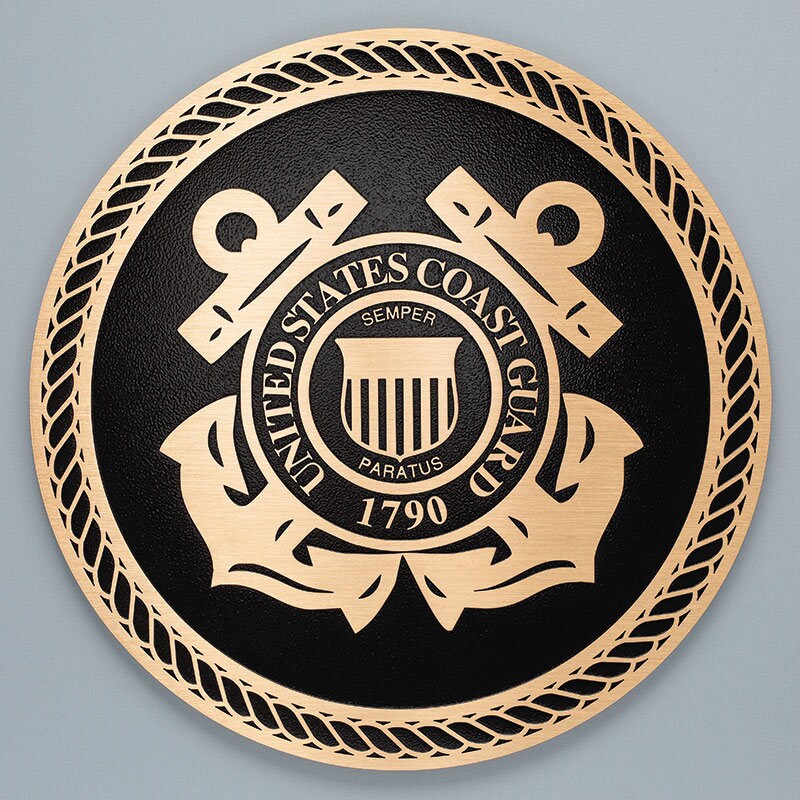 Military Government Seals cast bronze and aluminum plaques - .de