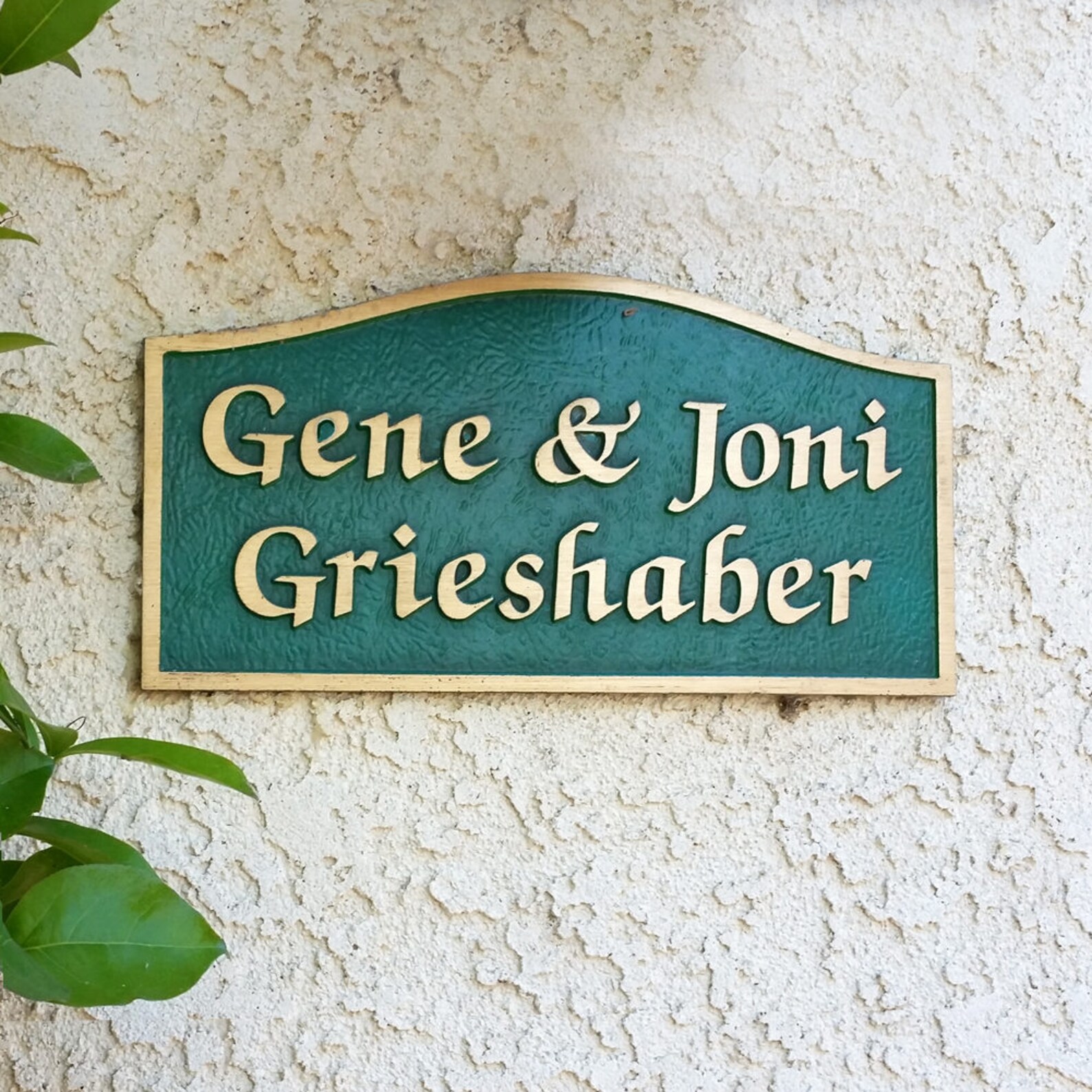 Historical Home Plaque Solid Bronze Personalized National Etsy