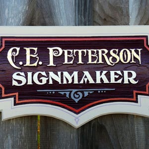 Business Sign 3-D Custom order image 1