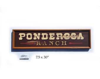 Ponderosa Sign - Etsy