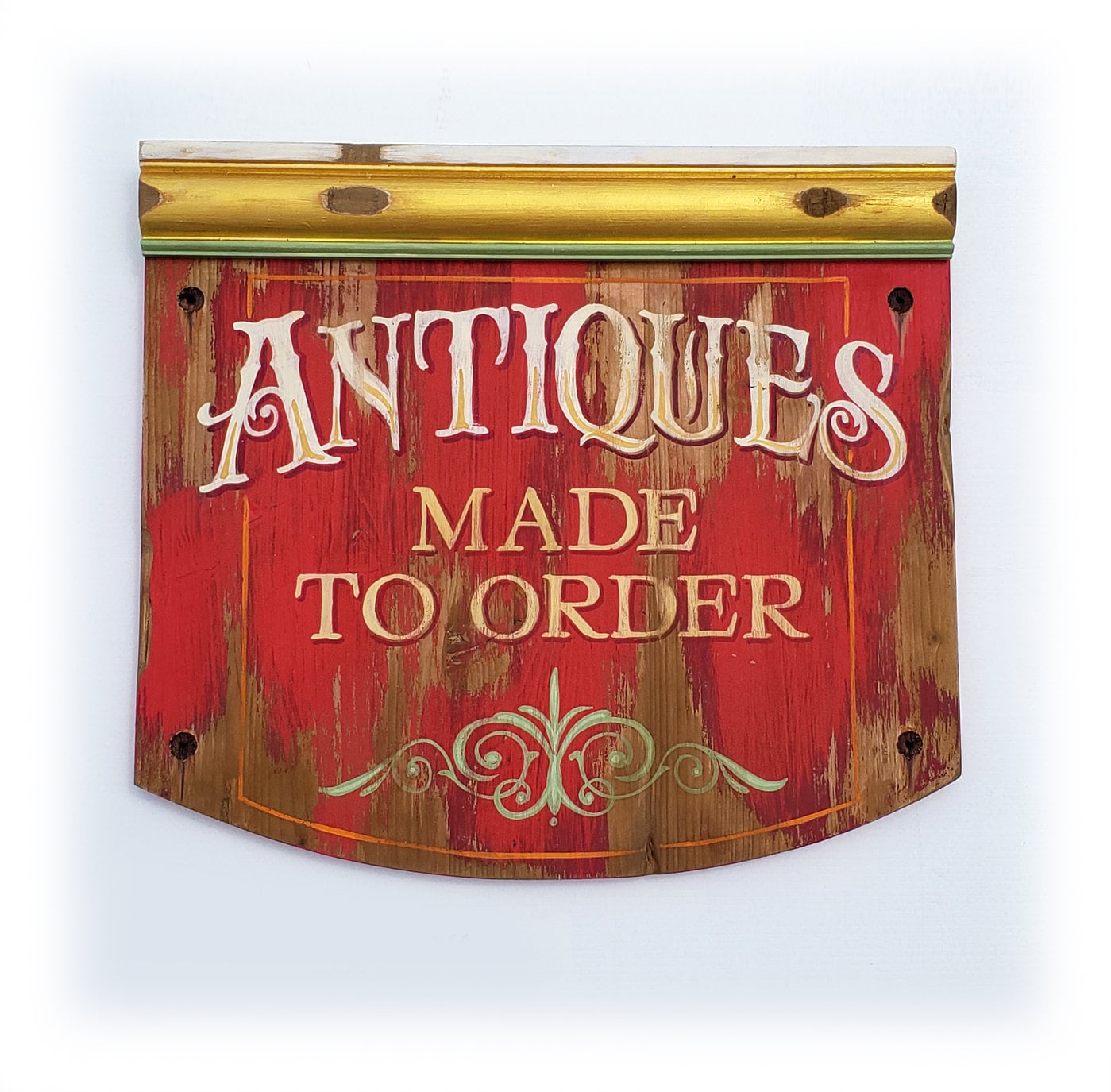 Antiques Made to Order Humorous Sign - Etsy