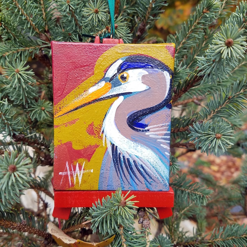 Große blaue Reiher. Für den Vogelliebhaber auf Ihrer Liste | Etsy