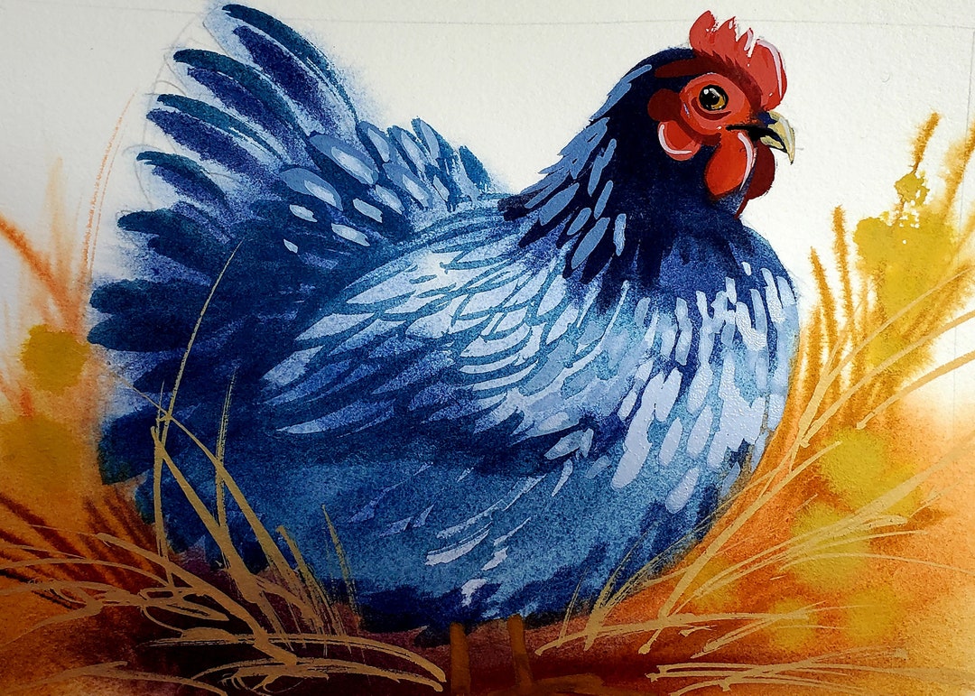 Blue Hen Chicken is Part of My 2022 A Year of Birds Challenge. One