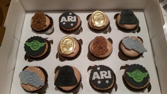star wars edible cupcake toppers