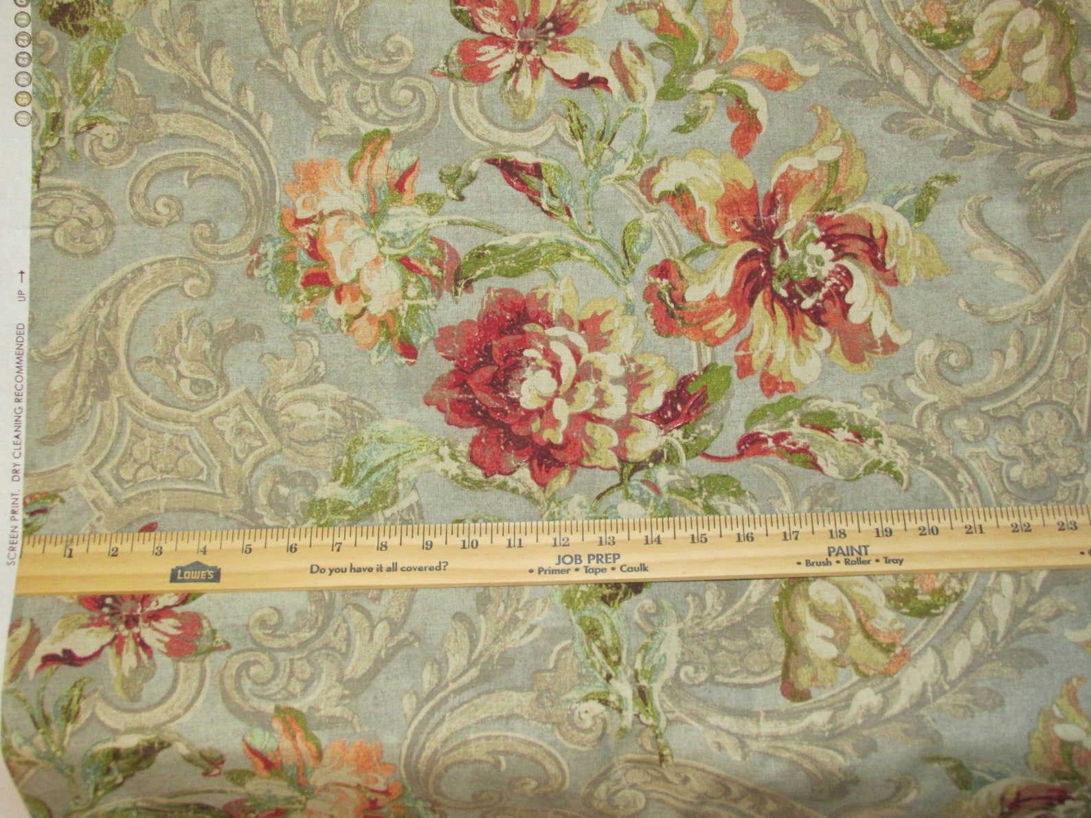 Waverly FRESCO FLOURISH Cotton Fabric 2.75 Yards Floral Tulips Etsy